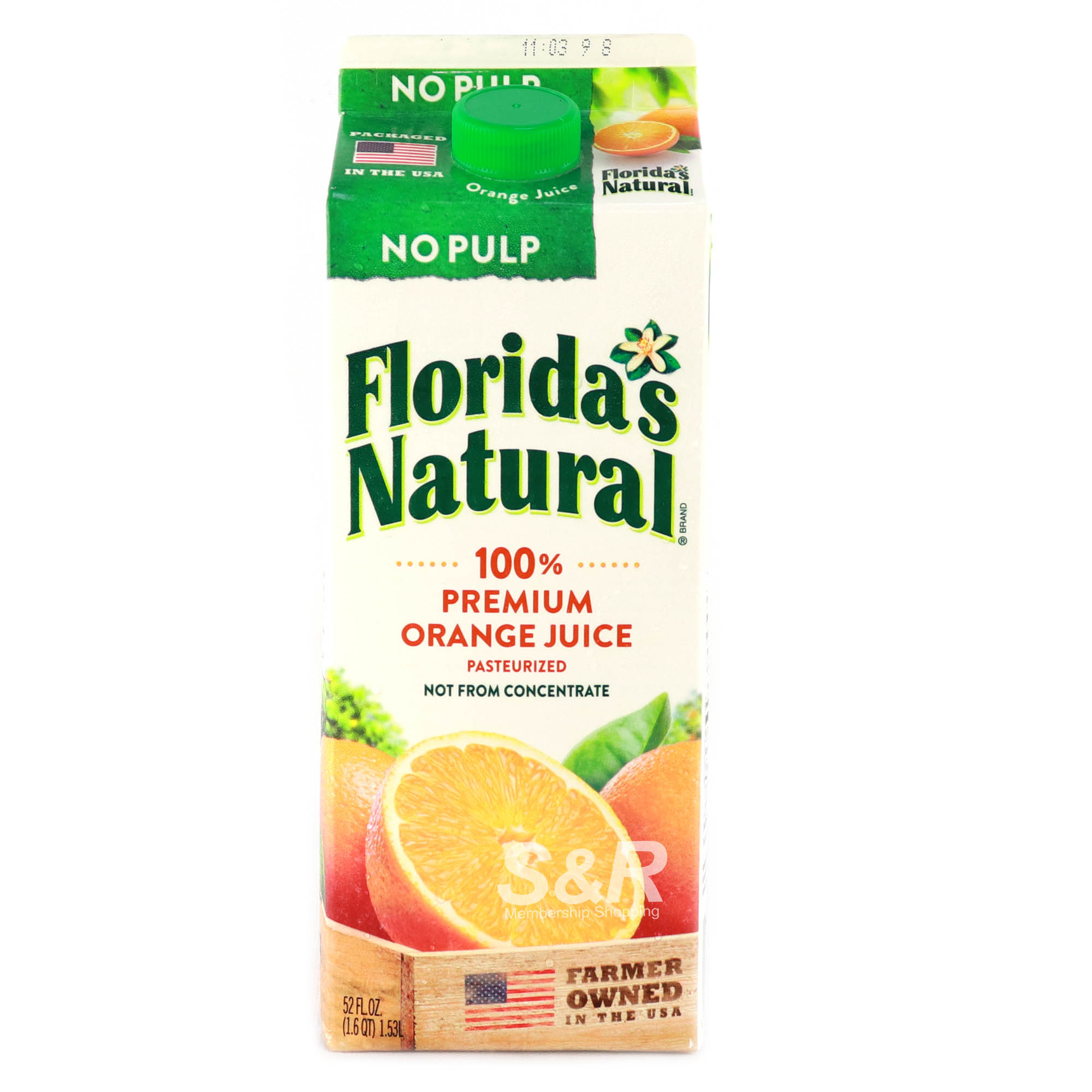 Florida’s Natural 100% Premium Orange Juice 1.53L